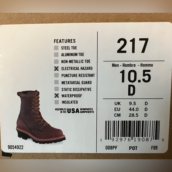 New Redwing 217 Boots - Picture 3 of 3